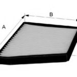 Фильтр салонный угольный FILTRON