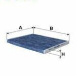 Фильтр салонный угольный K1172A FILTRON