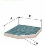 Фильтр салонный угольный FILTRON