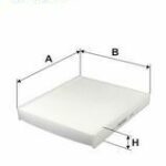 Фильтр салонный FILTRON