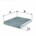 Фильтр салонный угольный FILTRON