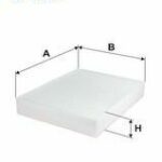 Фильтр салонный FILTRON