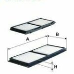 Фильтр салонный FILTRON