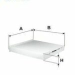 Фильтр салонный FILTRON