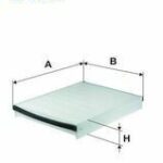 Фильтр салонный FILTRON