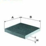 Фильтр салонный угольный FILTRON