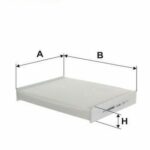 Фильтр салонный FILTRON