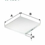 Фильтр салонный FILTRON