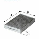 Фильтр салонный угольный FILTRON