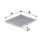 Фильтр салонный угольный FILTRON K1329A