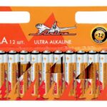 Батарейки LR03/AAA щелочные 12 шт. AAA-12 Airline