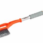 Щетка от снега и льда с телескопической рукояткой и распушённой щетиной + скребок (79-100 см) (AB-R- AIRLINE ABR14S