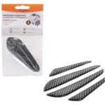 Накладки защитные на двери авто, противоударные, черн. карбон, 4 шт. (AC-SD-01) AIRLINE