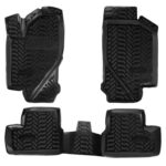 Ковры для LADA Granta (11-), 4 шт., выс. борт, 3D с подпятником, ТЭП, черн. (ACM-PS-02) AIRLINE