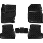 Ковры для Ford Focus III (2011-), 5 шт., выс. борт, 3D с подпятником, ТЭП, черн. (ACM-PS-29) AIRLINE