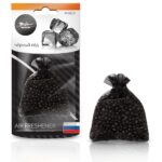 Ароматизатор подвесной Мешочек с гранулами черный лед (AFME031) AIRLINE