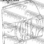 Отбойник крышки багажника FEBEST