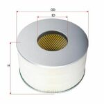 Фильтр воздушный  LEXUS LX 4,7 1998 - 2002  LEXUS LX 4,7 1998 - 2008 A1196 Sakura