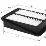 Фильтр воздушный SUZUKI GRAND VITARA 1.6-2.0 05- A1433 Sakura