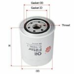 Фильтр масляный  MITSUBISHI LIBERO 2,0 1992 - 2003  MITSUBISHI SPACE WAGON 2,0 1992 - 1998 C10081 Sakura