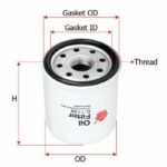 Фильтр масляный TOYOTA AVENSIS/COROLLA/CARINA/CAMRY/YARIS/RAV 4 C1139 Sakura