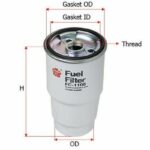 Фильтр топливный MAZDA/TOYOTA DIESEL FC1108 Sakura