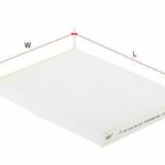 Фильтр салона NISSAN QASHQAI 07- CA1810 Sakura