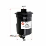 Фильтр топливный  LEXUS LX 4,7 1998 - 2002  LEXUS LX 4,7 1998 - 2008 FS1144 Sakura