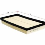 Фильтр воздушный KIA SPECTRA(ИЖ)/CARENS/SHUMA A2922 Sakura