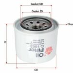 Фильтр масляный (элемент) MITSUBISHI LANCER 1.8 00-07  C1003 Sakura