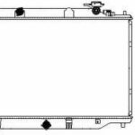 Радиатор охлаждения двигателя МКПП  Mazda СX-5 SAKURA