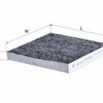 Фильтр салонный угольный  HONDA CIVIC 1,8 2014 -  CAC1610 Фильтр салонный угольный  HONDA CIVIC 1,8 2014 -  CAC1610 Sakura