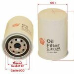 Фильтр масляный SAKURA C49130