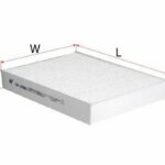 Фильтр салона NISSAN QASHQAI 14- CA18360 Sakura