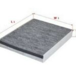 Фильтр салонный угольный SAKURA