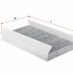 Фильтр салона угольный подходит для LAND ROVER RR SPORT/DISCOVERY 04- CAC37980 Sakura