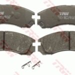 Колодки тормозные дисковые перед TRW