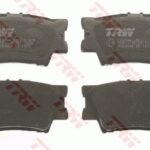 Колодки тормозные дисковые зад TRW