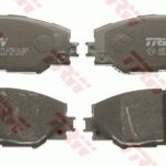 Колодки тормозные дисковые перед TRW