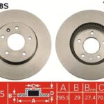 Диск тормозной TRW