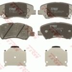 Колодки тормозные дисковые перед TRW