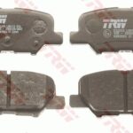 Колодки тормозные дисковые зад TRW