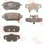 Колодки тормозные дисковые зад TRW