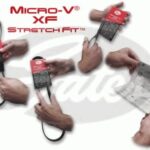 Поликлиновый ремень привода вспомогательных агрегатов Micro-V® StretchFit GATES 5PK705SF