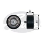 Направляющий ролик привода вспомогательных агрегатов DriveAlign® GATES