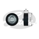 Направляющий ролик привода вспомогательных агрегатов DriveAlign® GATES