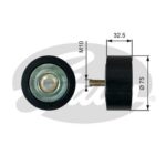 Направляющий ролик привода вспомогательных агрегатов FleetRunner® GATES