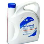 Антифриз готовый карбоксилатный красный G12 5кг LADA