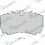 Колодки тормозные дисковые перед MANDO