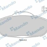 Колодки тормозные дисковые перед MANDO